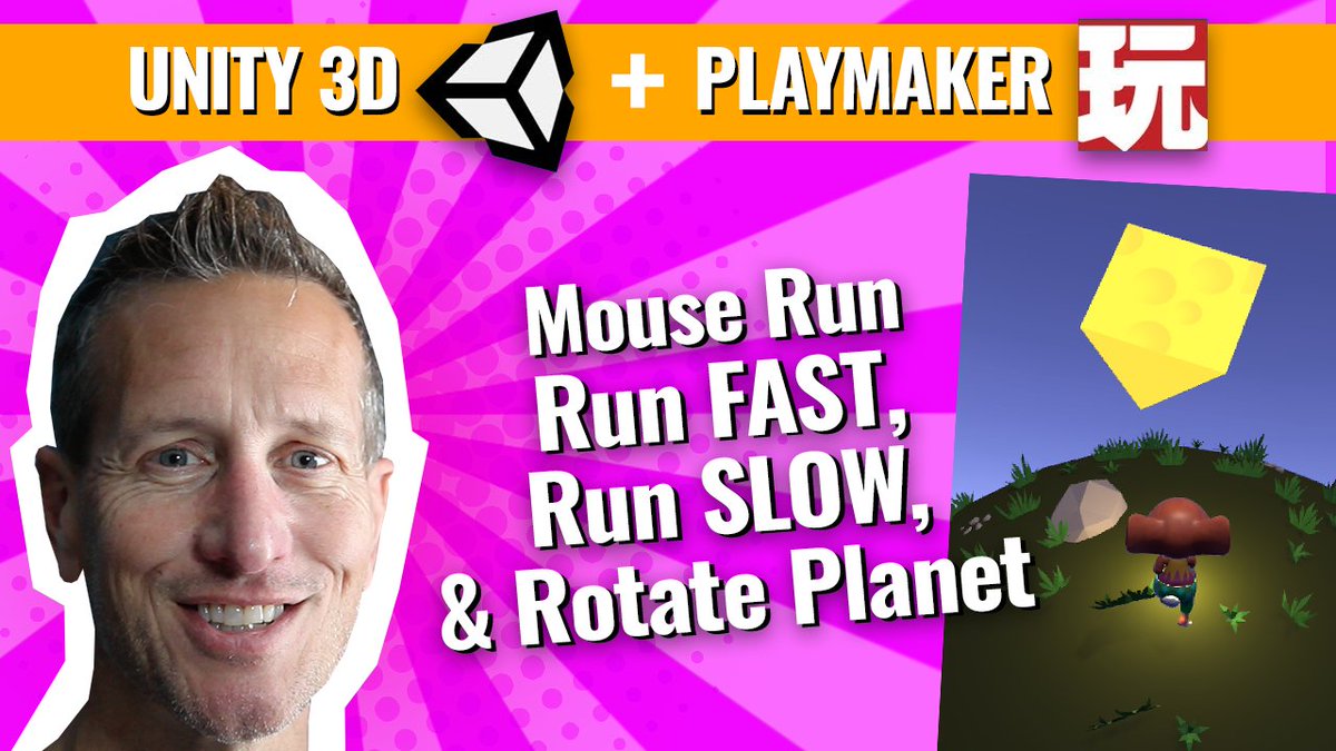 BlizStudio's tweet photo. Unity Playmaker - Mouse Run Game - Running Fast and Slow https://t.co/9NiG0RdDDF via @YouTube https://t.co/Bd15GZrnHm