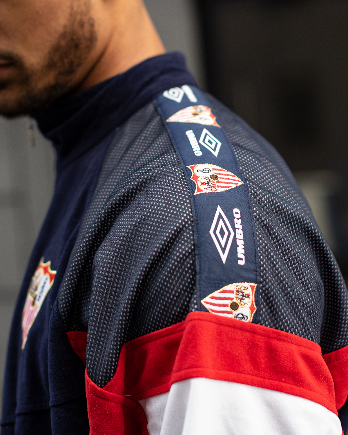【正規1995 vintage Umbro Sevilla track top】 1995 vintage Umbro Sevilla track top】