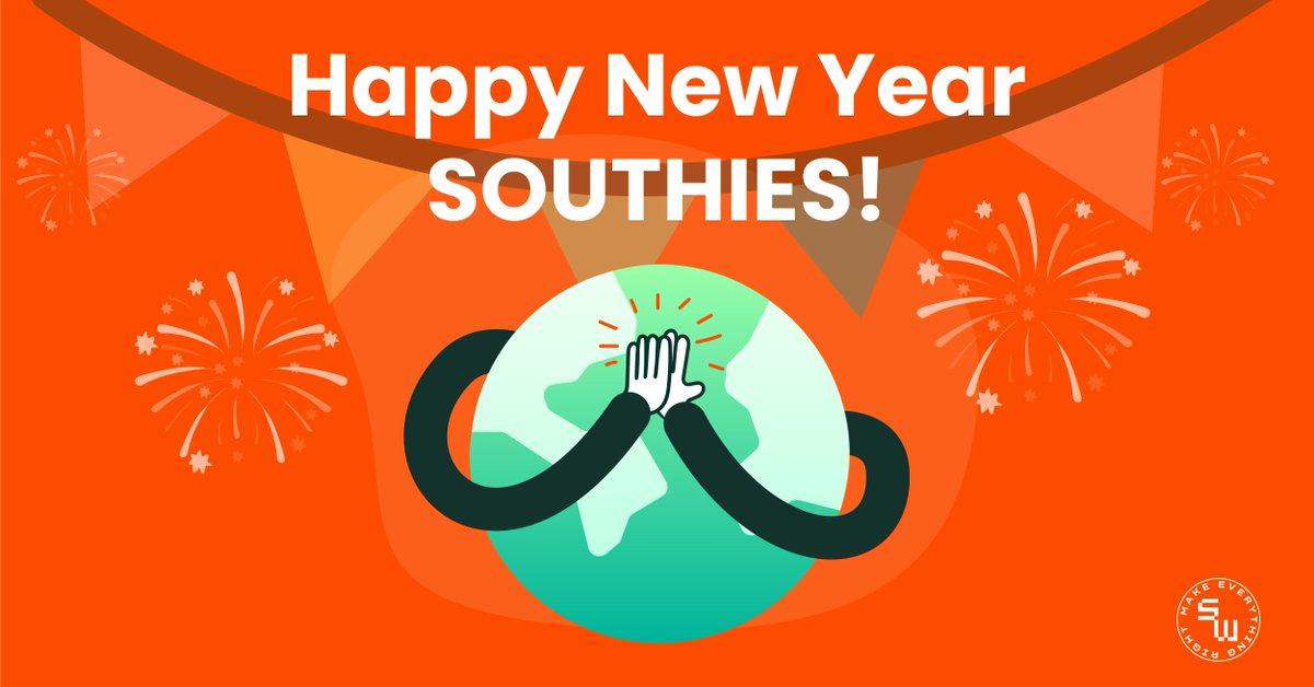 southworks's tweet photo. HNY to our SOUTHIES, customers and partners! We've had awesome 2021 moments (NFTs, new SOUTHIES, giving back in the community, cool client projects + more) thanks to our SOUTHIES who #OwnitBringitProveit every day. Let's bring that dev-intensity to 2022 ๐ฅ๐ช #MakeEverythingRight https://t.co/BwkGCotmNm
