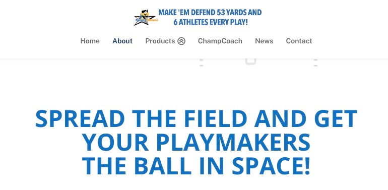 SpreadOffense's tweet image. "In Space" for an offense. 

* Create the space? (run blocking scheme, force and physicality, misdirection and counters)
* Use the space? (player speed, motion, field dimensions, pass and screen concepts, via formation)

Anything else?

#spreadoffense