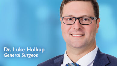 LRH_Health's tweet photo. Meet #LakeRegionHealth’s newest general surgeon, Dr. Luke Holkup. Here about his background and learn tips for people preparing for a surgery. https://t.co/ufzebqz9of https://t.co/inzOFdAb0T