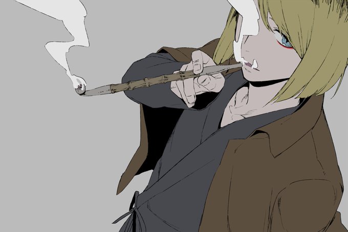 煙管のtwitterイラスト検索結果 古い順