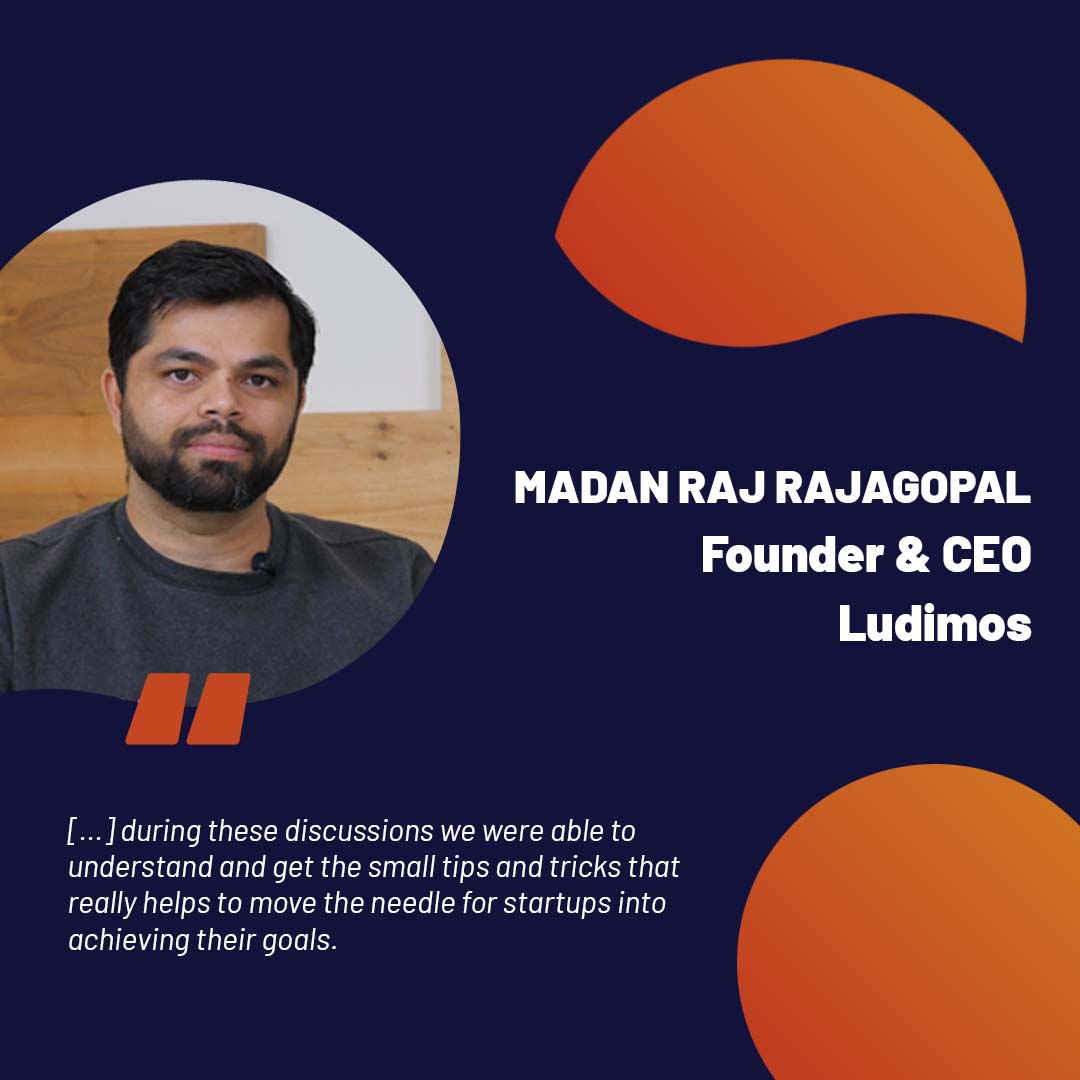Thanks to the different discussions during the bootcamp, the participant startups could understand and get the small tips and tricks that can help them to know how to achieve their goals. 🧡
