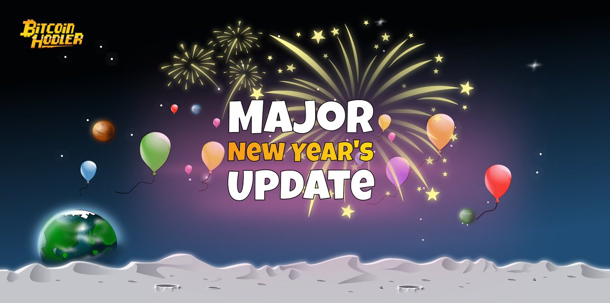 Major new year's update with loads of new features 🙌

- 🦾 NFT character leveling
- 🎁 Public item drops
- 🎈Balloon swaps &amp; withdrawals
- 🪐 Hodl worlds
- 🤼‍♀️ PvP hodl fights
- 🛒 NFT in-app shop (coming soon)
- 🌌 Metaverse support (coming soon)

Blog post following shortly...
