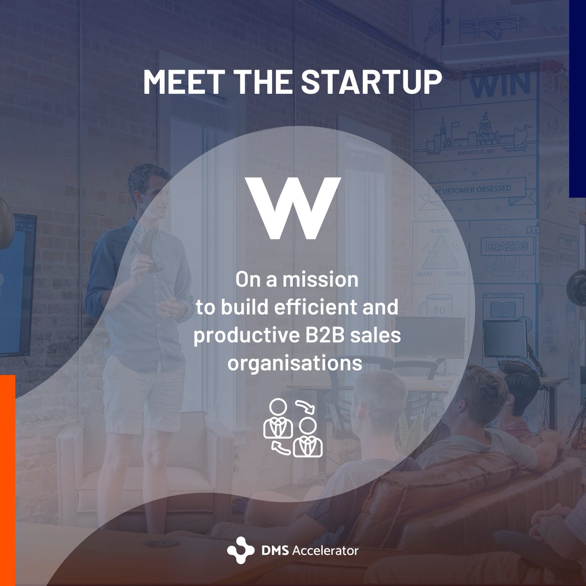 🧡 Our DMS Startup, Witsey Limited, is an online sales intelligence platform that provides real-time intelligence on over 30 million businesses and 600 million-plus decision-makers.  👏
