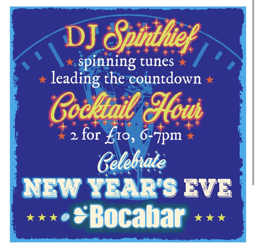 NYE at Bocabar Paintworks.
