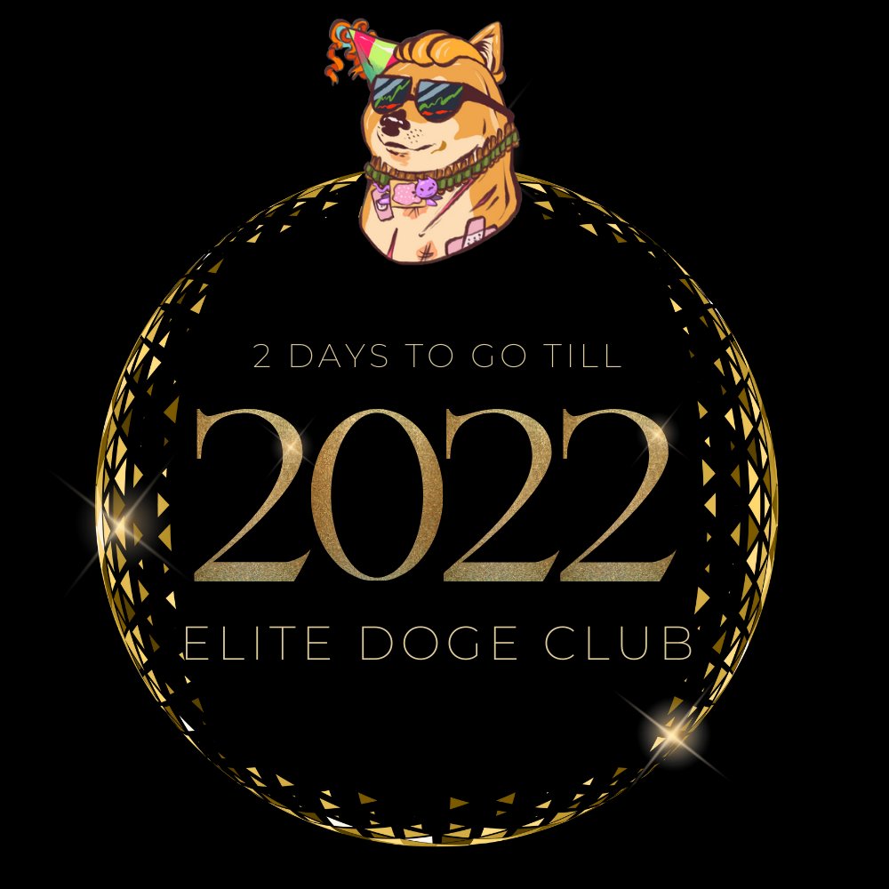 EliteDogeClub's tweet photo. Are you ready for 2022?
Take home a new EDC doge NFT before the new year kicks in.
Go here: https://t.co/Da61sAWZh7
If you want to check our collection, visit this:
https://t.co/jgvdqF4Gj4
#dogefam #NFTCommunity #EDCARMY #dogearmy #nftdrop #nftcollectors #NFT https://t.co/HtW4VJ6eq0