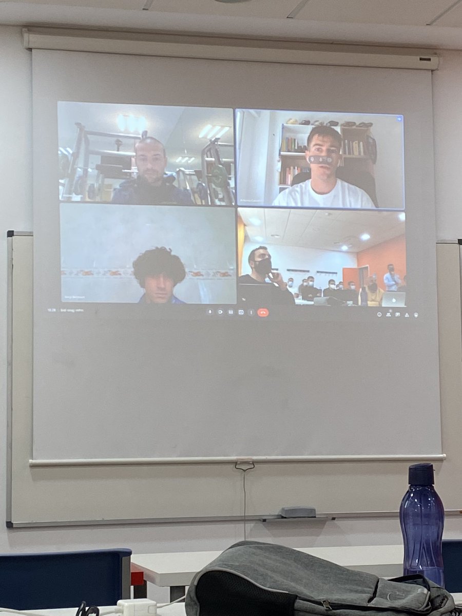 Experiencia muy enriquecedora de la mano de <a href="/Futbol_Rev/">Preparadores Físicos Fútbol</a> y <a href="/WIMU_Sports/">WIMU Sports</a> 

Muchas gracias por aportarnos vuestro tiempo y conocimiento. 
Esperemos poder repetir pronto!!
<a href="/antoniogomez08/">Antonio Gómez</a> @Belmuncias <a href="/ACaballero90/">Antonio Caballero</a> <a href="/andresinef/">Andrés Martín García</a>