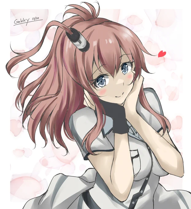 #艦これ版真剣お絵描き60分一本勝負_20211230
#艦これ版深夜の真剣お絵描き60分一本勝負 
サラトガさん 