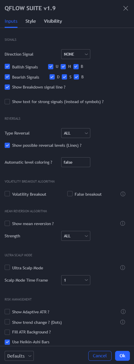 Q3Flow's tweet photo. QFLOW SUITE works like a charm on the 3 min TF !

I have been developing several algorithmic trading systems and been back-testing a lot. 

I have combined these algorithms into this SINGLE INDICATOR! 

Check out my website for more info and message me for a FREE trial period! https://t.co/2q9DSmW7Jn