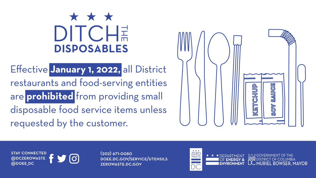 Kathy E. Hollinger (@kathyehollinger) on Twitter photo ICYMI: In effect 1/1/22. Details @ <a href="/DOEE_DC/">Department of Energy & Environment</a> doee.dc.gov/service/utensi… ICYMI: In effect 1/1/22. Details @ <a href="/DOEE_DC/">Department of Energy & Environment</a> doee.dc.gov/service/utensi…