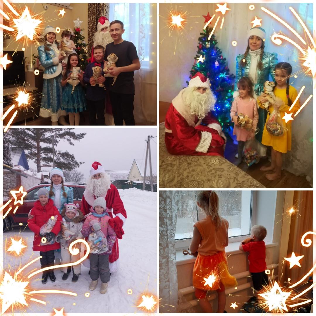 TatyankaLeb's tweet photo. Вот и к деткам Многодеткино приехал Дед Мороз и Снегурочка) Благодарим  фею и нашего постоянного спонсора за подарки!
#МногодеткиноЖигулевск https://t.co/Tx7PLXrZUu