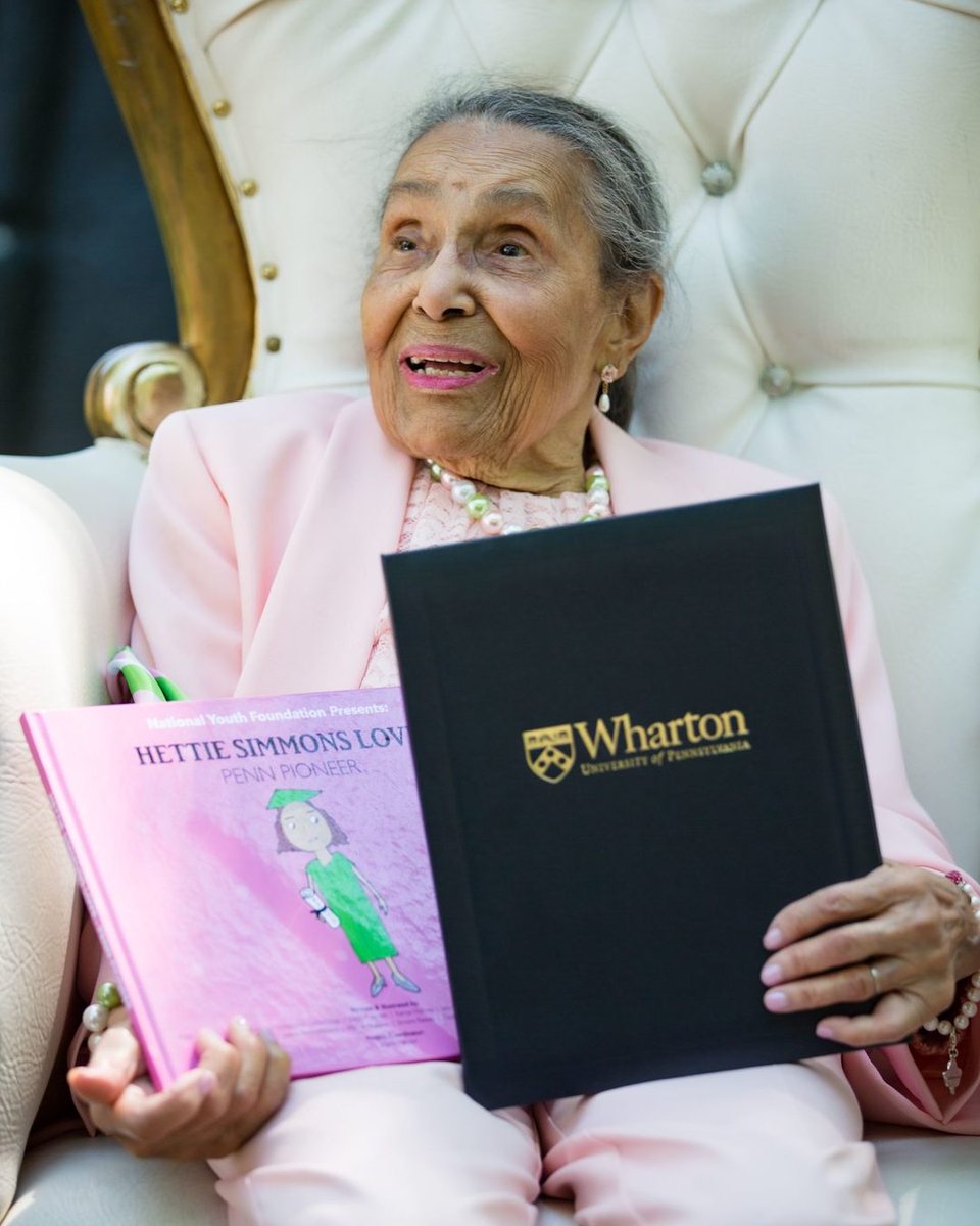 Hettie Simmons Love, First African American to Graduate from University of Pennsylvania’s Wharton School, Honored at 98 with New Book