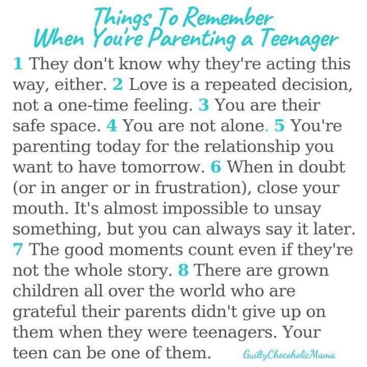 For parents of teens. Some things to remember. 💛 
via <a href="/guilty_mama/">GuiltyChocoholicMama</a>