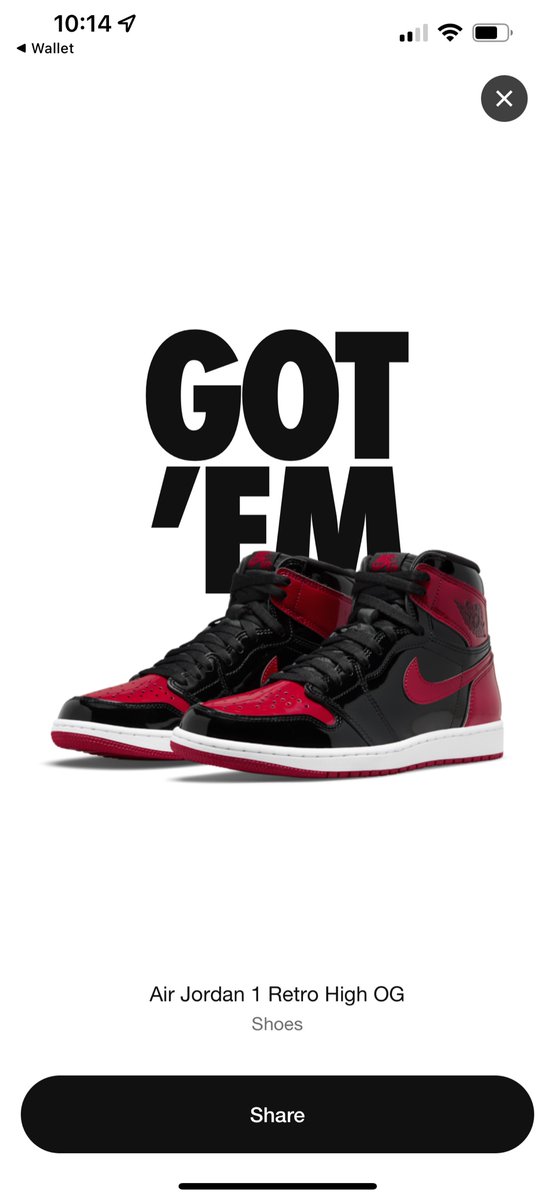 aznvincekong's tweet photo. 😭😭😭 FINALLY!! @nike SNKRS app let me copped some heat at the end of 2021. #firstWoftheyear @SOLELINKS https://t.co/AND5sFcmEs