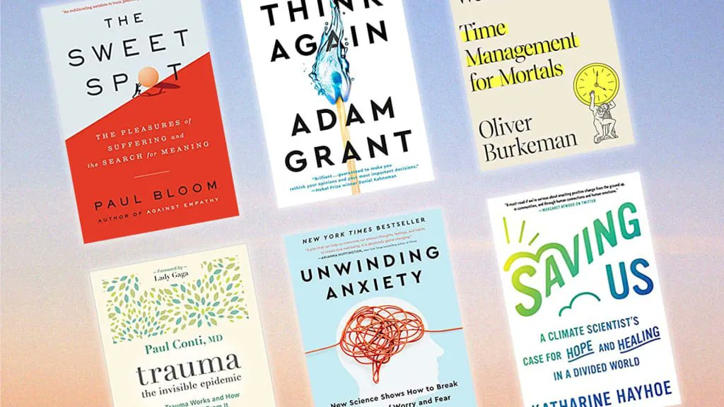 2SistersConsult's tweet photo. Last year was incredibly challenging for all of us. What can we do to make #2022 less stressful and more #serene? There's not too much we can do about inflation or Omicron, but we can fortify our #optimism. Here are some books that might help. 

https://t.co/c5iFlrFDzu https://t.co/kNgv3YOWHG