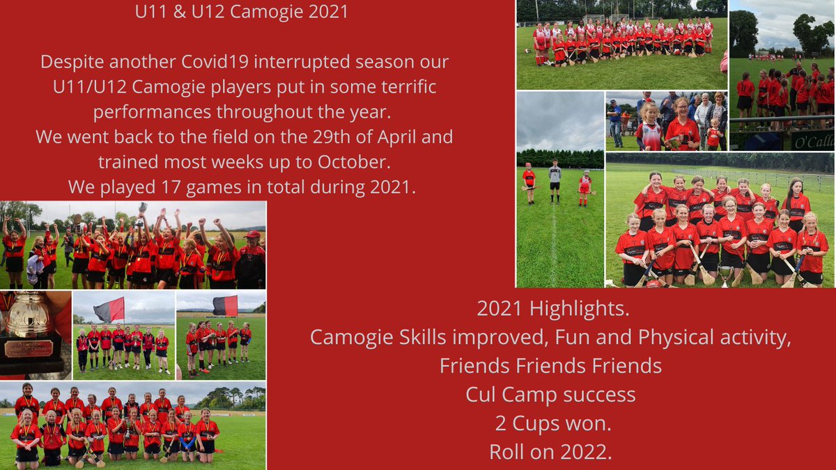 🥳🤩U11's &amp; U12's 🤩🥳 had a wonderful year playing an amazing 17 games!!! Well done girls. #camogie #camogielife #camogiegirls #camogiefamily #camogieleague #stfanahanscamogie #teamplayer #mitchelstown #camogie <a href="/BunscoilNaToirb/">Bunscoil na Toirbhirte</a>  <a href="/BallygiblinNS/">Ballygiblin National School</a> 🏆🎖