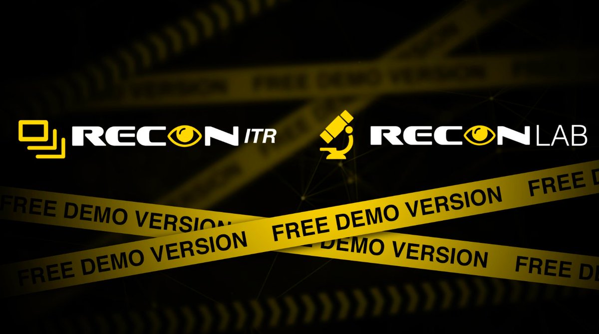 SUMURIForensics's tweet image. Learn how to apply for an online demo of RECON ITR and RECON LAB to try before you buy! &amp;gt;&amp;gt; youtu.be/gE9Degn89WA

See how each tool can benefit your workflow with fully functional versions of each available free of charge!

#SUMURI #RECONITR #RECONLAB #demo #ForensicSimplified