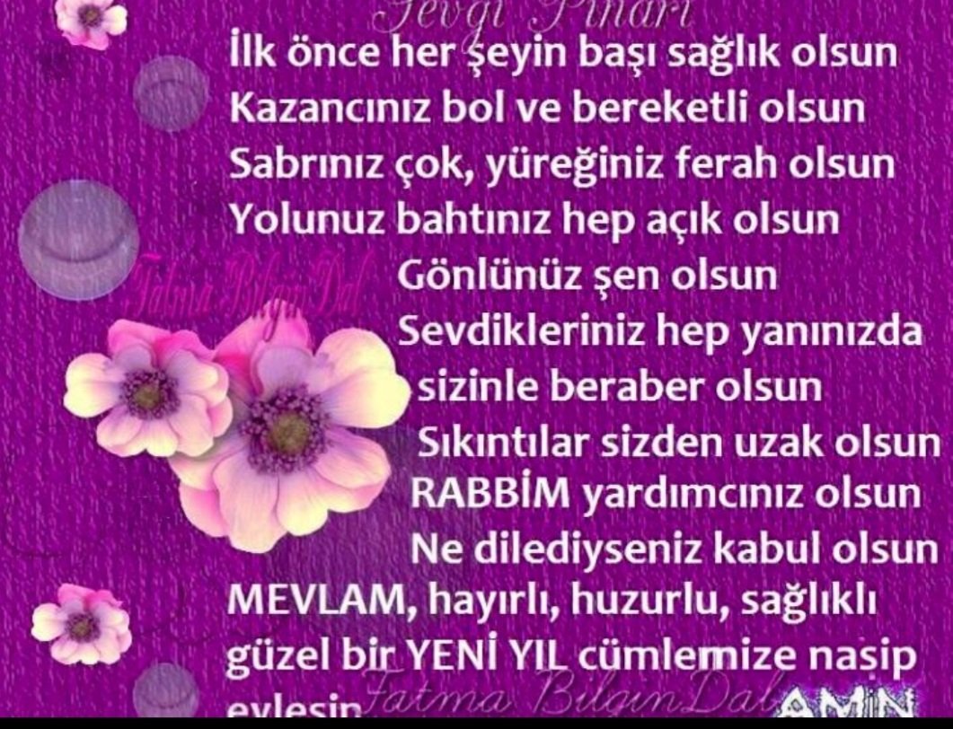 SemaYayyla's tweet photo. Mutlu  huzurlu sağlıkla gelsin ins  2022 https://t.co/rZyIERj8W6