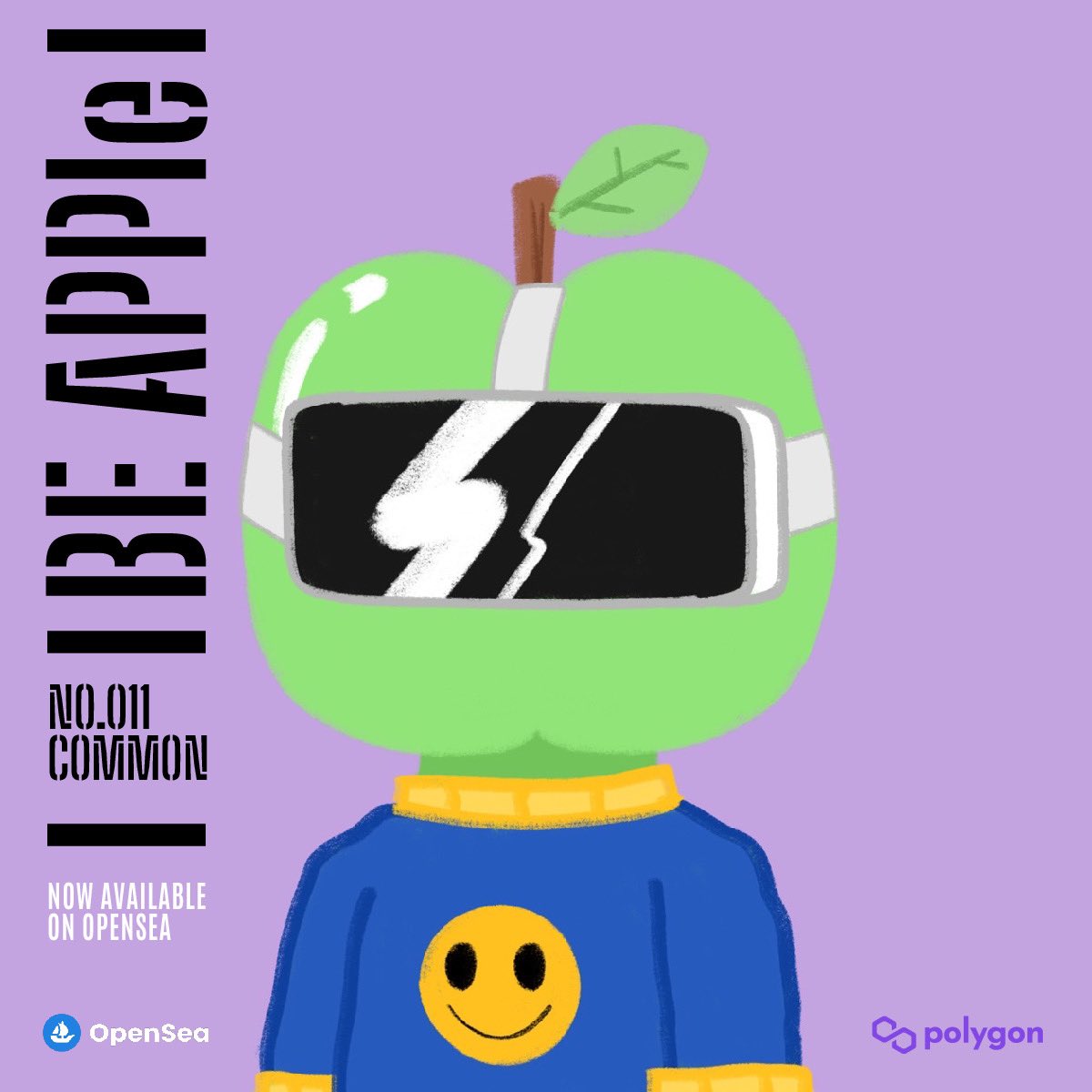 Ready for Metaverse 
BE APPle collection on Polygon 
Created by <a href="/AnimationIguest/">Gain - See of eyes</a> kid artist who love to draw cute and funny style
<a href="/timeforkids/">TIME for Kids</a> <a href="/nftkidsmag/">NFT Kids mag™</a> <a href="/superworldapp/">SuperWorld</a> @Give4Kidz #kidsontheblockchain