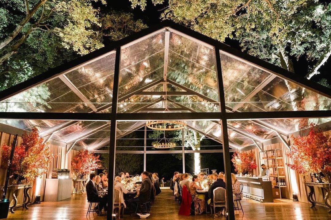 "The stars are shining bright and it’s such an honor to be able watch them with you."

Drop a ⭐️ if you're feeling these outdoor celebration vibes.

#repost <a href="/sugarplumtents/">Sugarplum Tents</a> // Follow #HuntCountryCelebrations for more wedding inspiration.