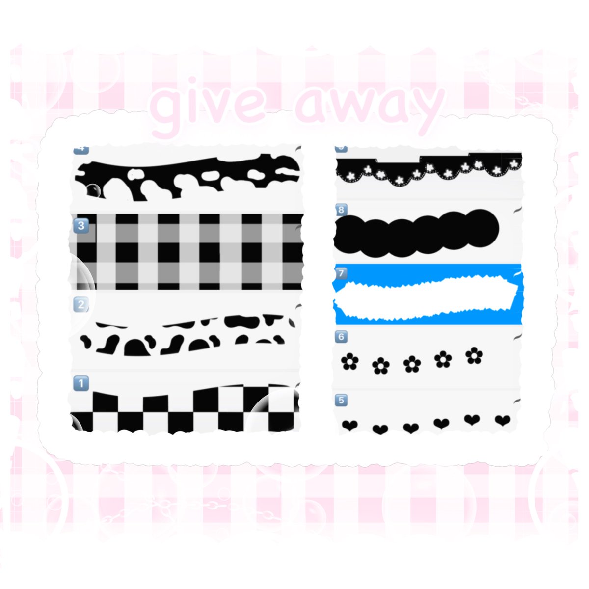 ׅ۬  ♡̶ ˖ ࣪ ָָ࣪࣪    มาเเจกน้องบรัชค้าบ รีก่อนนำไปใช้น้าคะ ห้ามนำไปเเจกต่อเเละใช้ในเชิงพานิชย์นะคับ ♥︎♥︎ 🐰🎀 ིྀꗃ  ˑ ֗  ִ 
⠀⠀⠀
ลิ้งอยู่ในเมนชั่น ☆🧂☆🎼
⠀⠀⠀
เชิงพาณิชย์ 15฿ ทักมาซื้อกับเค้าได้เลยค่ะ ♡̶

#แจกบรัชprocreate #แจกบรัช #แจกไฟล์png #แจกpng