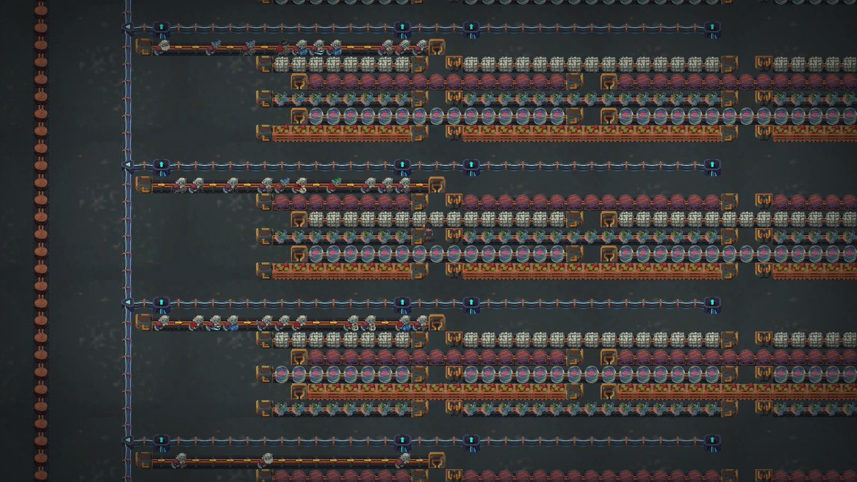 learningfact0ry's tweet photo. Undeground vs. Surface. When you're really committed to making those cats happy! #indiegame #gamedev #catsoftiwtter #indiegamedev https://t.co/qAtPMN5y5U