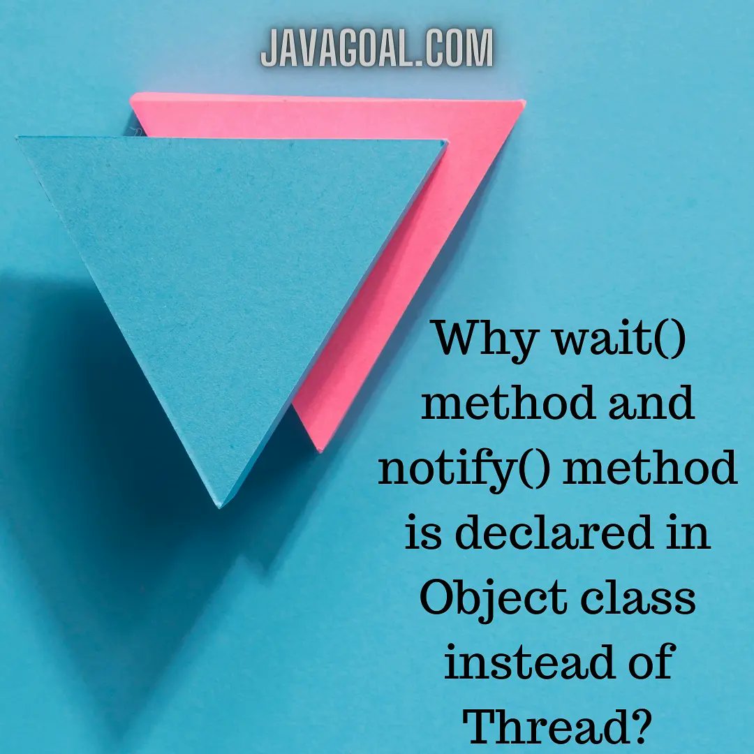 GoalJava's tweet image. Want to read it in detail then click on link:javagoal.com/notify-method-…
#javadeveloper
#android
#javacode
#codinglife
#Coding
#devcommunity
#CodeNewbie
#CodeNewbies
#WomenWhoCode
