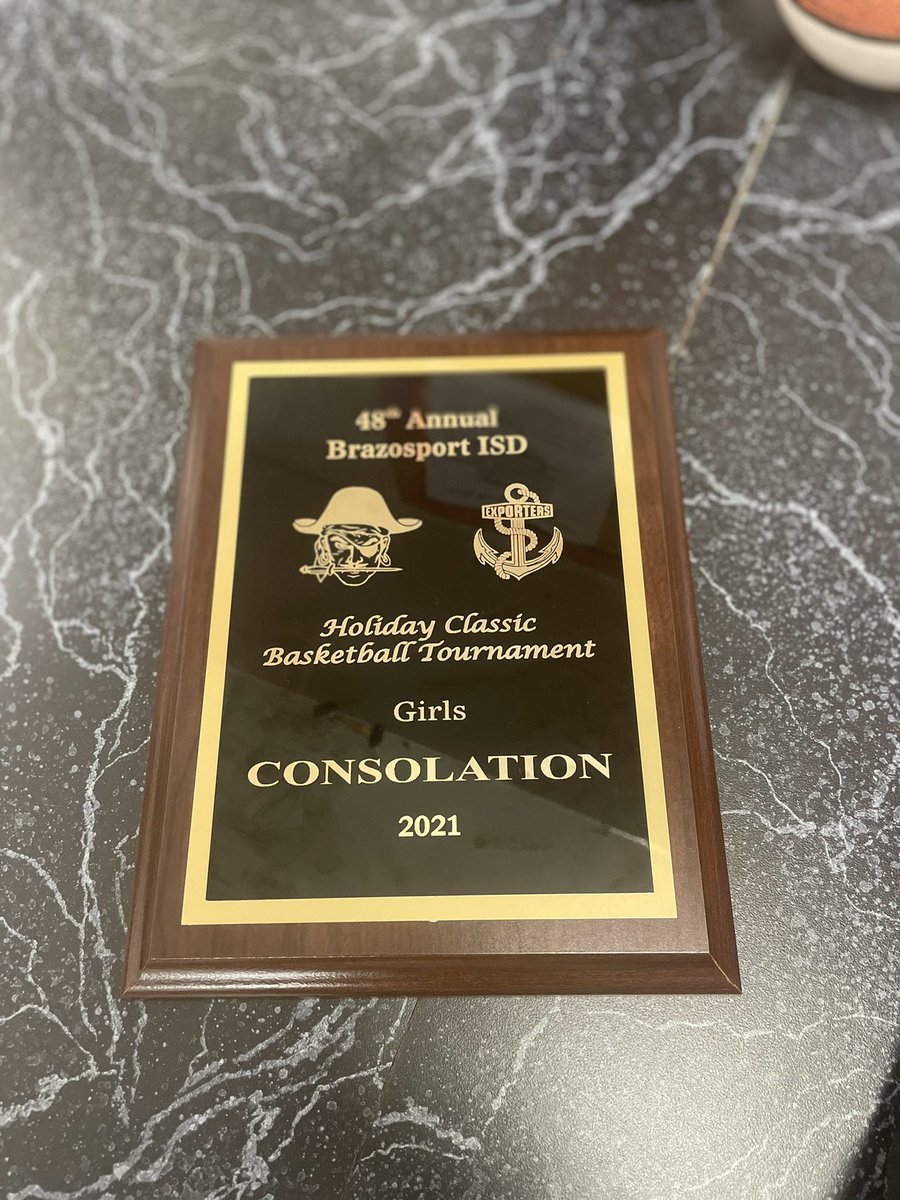 Congratulations to our girls for being  consolation champions in the Brazoswood Tournament. The played hard, team basketball, and I’m so proud of them!