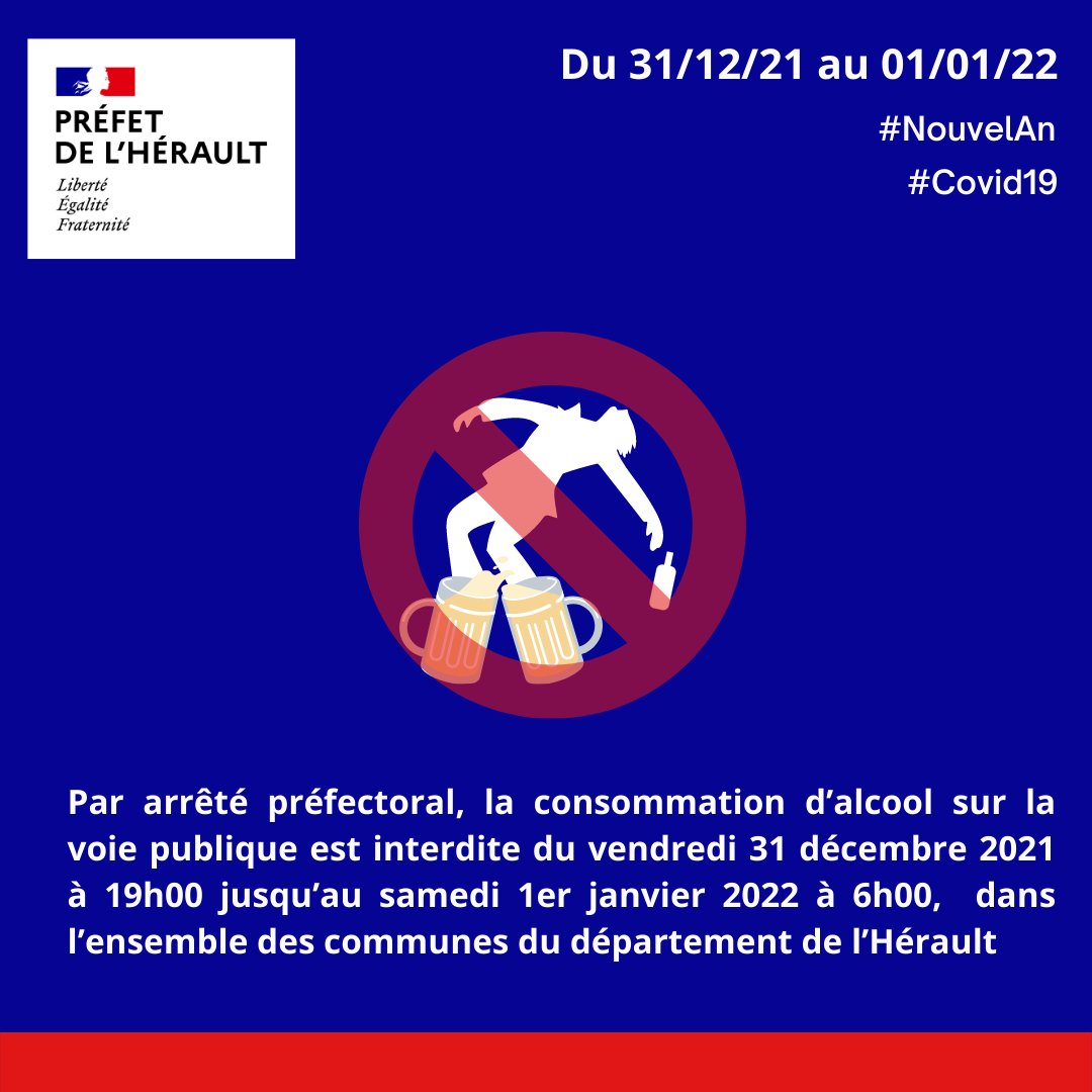 Prefet34's tweet photo. #Covid19 l  #Hérault

Mesures de #sécurité publique et sanitaire pour le #NouvelAn ⤵️⤵️⤵️

🖥️Retrouvez le communiqué de presse : https://t.co/i2x6HLp2YA https://t.co/NJ0gj4g6Ip