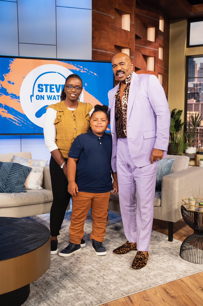 Guess who I got to meet!!!

I’m so honored to be able to share my story with Steve Harvey!

You can see the full interview right here: bit.ly/steveonwatch