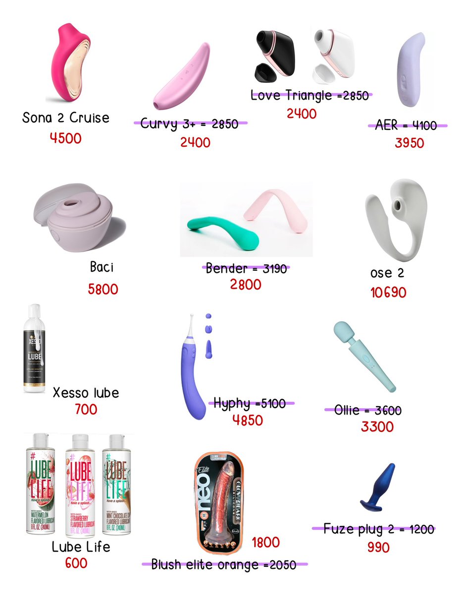 BABELxToYS's tweet photo. 🤡👻 อัพเดทสินค้าพร้อมส่งค่า 

เราลดเพิ่มอีก 100 บาท ถึง 4 มกรา นี้น้า

หากสนใจสินค้าอื่นสามารถพรีออเดอร์ได้นะคะ

#ของเล่นผู้ใหญ่   #ของเล่นผู้หญิง https://t.co/rwrnOqzyPQ
