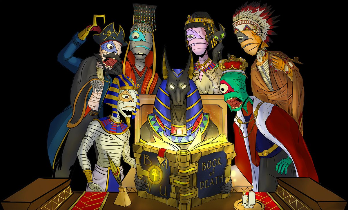 BoredMummyWU's tweet photo. We must save what’s left of the world by summoning the strongest guardians from the Divine Chronosphere.

At least 1 BMWU and 1 Baby Mummy will be needed to summon the Maker. Will you be ready?

BMWU: https://t.co/PkuBD7jxWf

Bored Mummy Baby WU:
https://t.co/q1ANKf1Dtb https://t.co/Jx6ZnoLk59