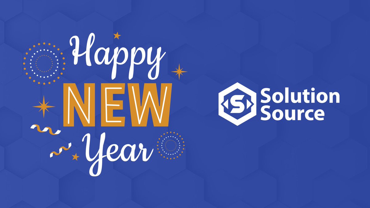 Solution_Source's tweet image. Warmest wishes for a new year filled with health, happiness, and shared success. ✨ #HappyNewYear from all of us here at Solution Source.

Please note that our office will be closed on Friday, Dec 31st.