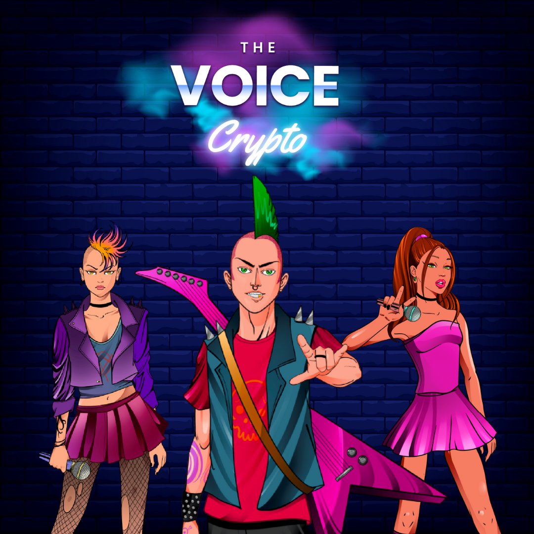 nftworldnetwork's tweet image. The Voice Crypto es un juego NFT implementado bajo la red Binance Smart Chain (BSC),
en el que además de divertirte jugando y escuchando música obtendrás grandes recompensas, pásate por nuestro Instagram para ver la publicación completa. 
instagram.com/p/CYHM8DDuAoy/