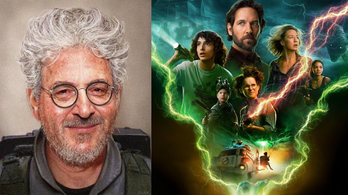 GBNewsdotcom's tweet photo. A look at Ghostbusters: Afterlife’s CGI rendition of Harold Ramis - https://t.co/DlGxpwri2A https://t.co/eKkv1wcgUT