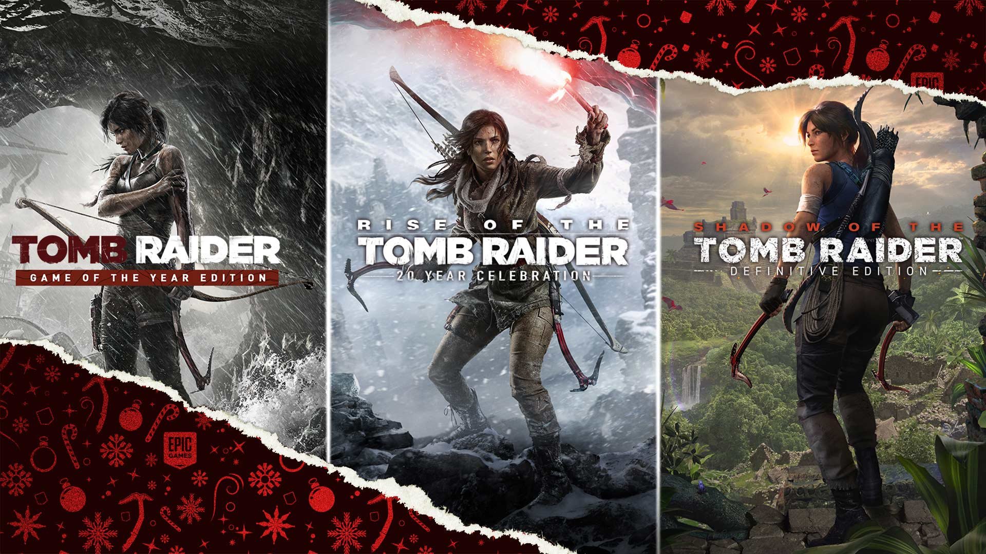 Cassi on X: 🚨CORRE!! ALERTA de JOGOS GRÁTIS ✓Tomb Raider: Trilogy está de  graça na Epic Games Store! ✔️Tomb Raider 2013 ✔️Rise of The Tomb Raider  ✔️Shadow of the Tomb Raider ✓JOGOS