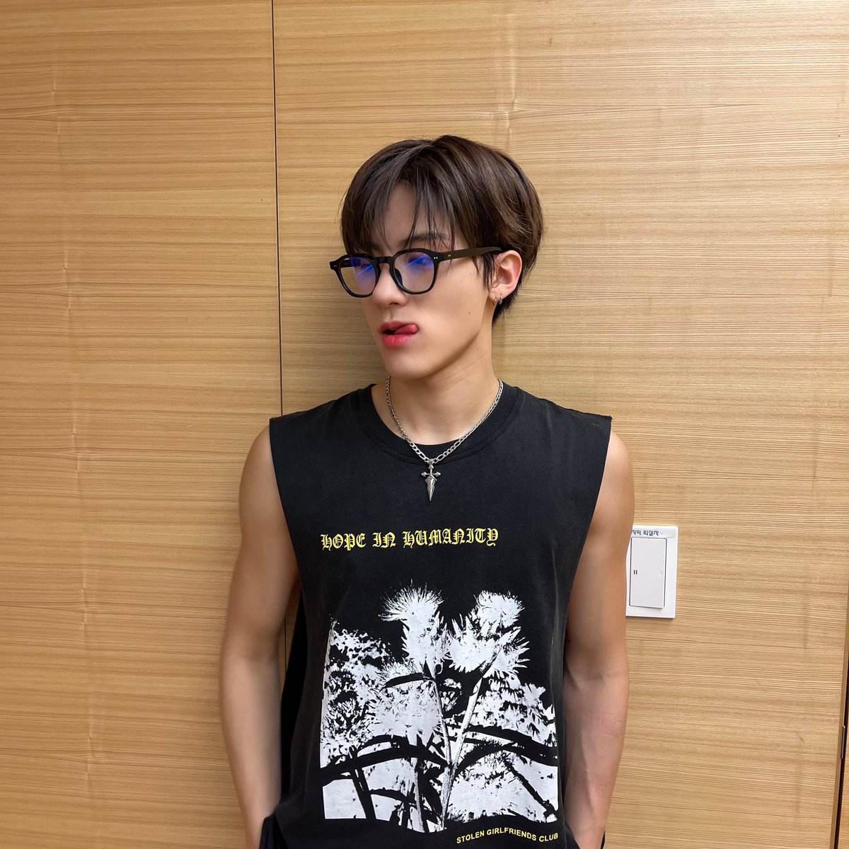 the final boss: eric in glasses