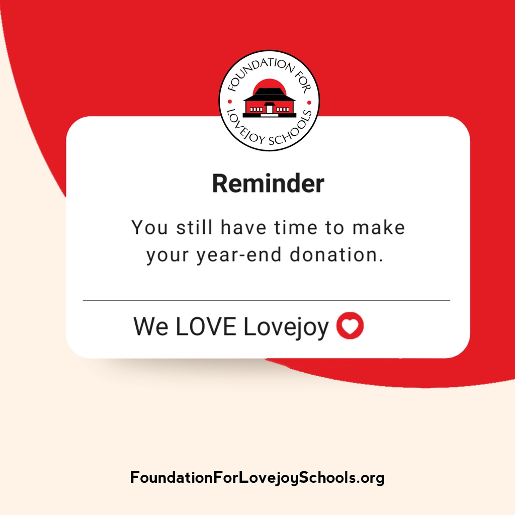 Foundation for Lovejoy Schools tweet media