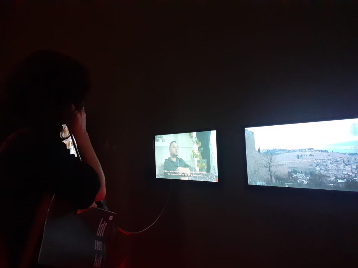 UriAgnon's tweet photo. "Absentee Means" is now up in TA Museum of Art, but I can't be there 🥲

Commissioned for the exhibition Dissensus the piece takes part in the struggle against #JNF's attempts to displace the #Sumreen family and steal their home in #Silwan

#SaveSilwan #StandWithSumarin https://t.co/Jm8a3I6uH2