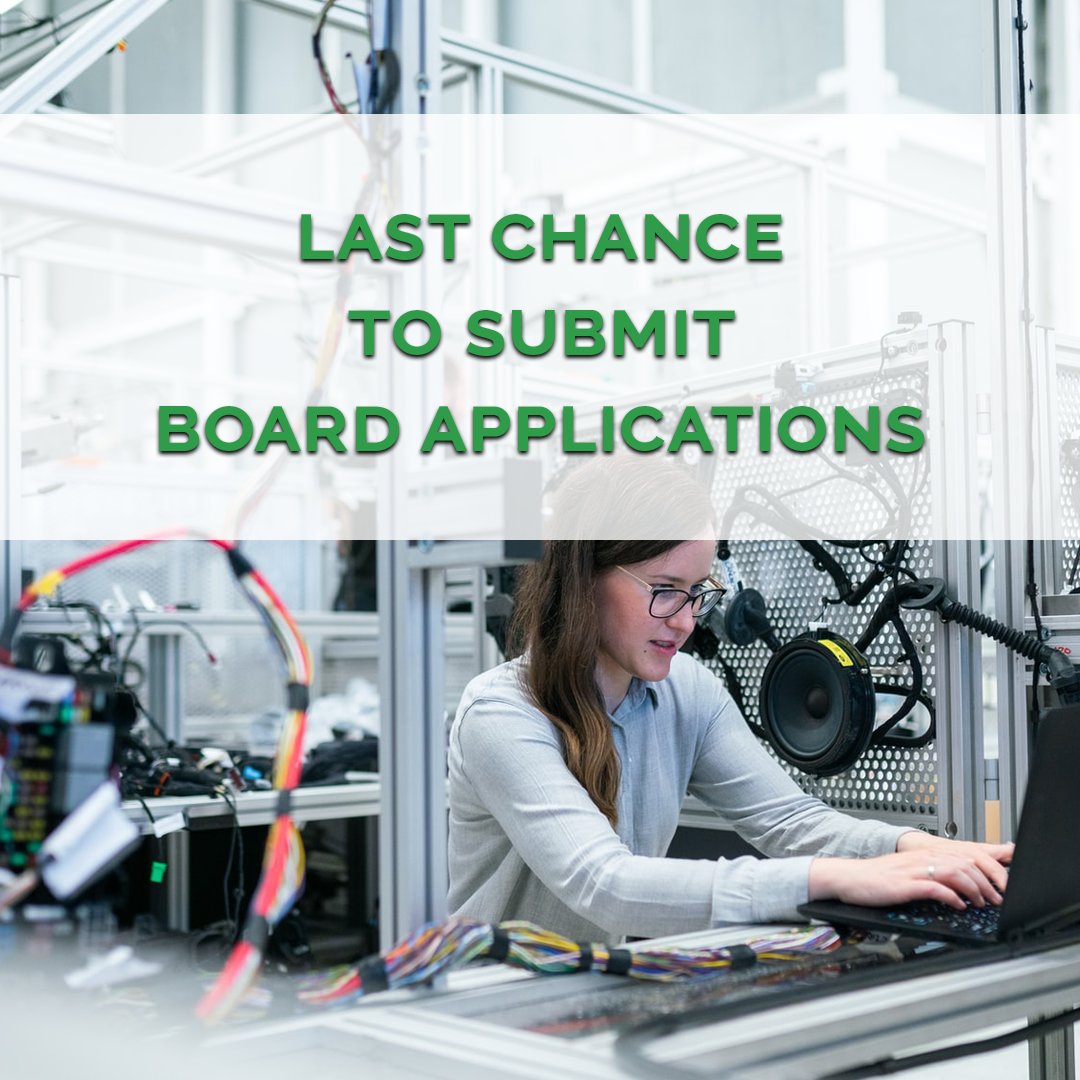 Join a group of elected volunteers committed to redefining agribusiness! The deadline to fill the open GreenSeam Board of Governor seats is tomorrow! Read more and apply: bit.ly/GSBoG