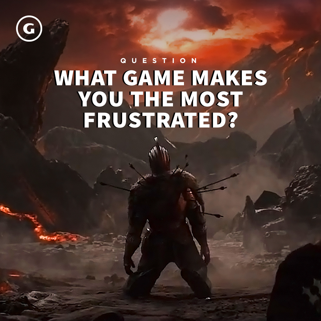 GameSpot's tweet image. Like button smash, chuck your controller across the room frustrated... 😤
