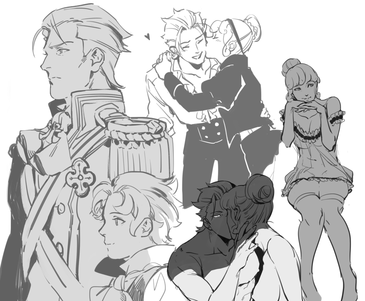 [ DGS spoiler / nsfw - ish ]
.

The baskerzieks :]