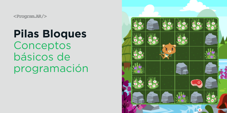 Programar2020's tweet image. #PilasBloques es una herramienta que le permite a los chicos y las chicas aprender los conceptos básicos de programación de forma divertida. Podés usarla en las vacaciones. pilasbloques.program.ar