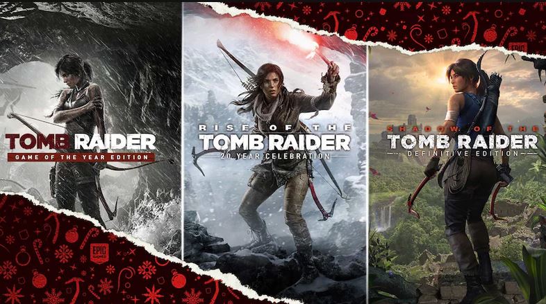 videogamedeals's tweet photo. (PCDD) Tomb Raider Trilogy is Free via The Epic Games Store. https://t.co/GjAaccdYUv https://t.co/AZxgyHaKS7