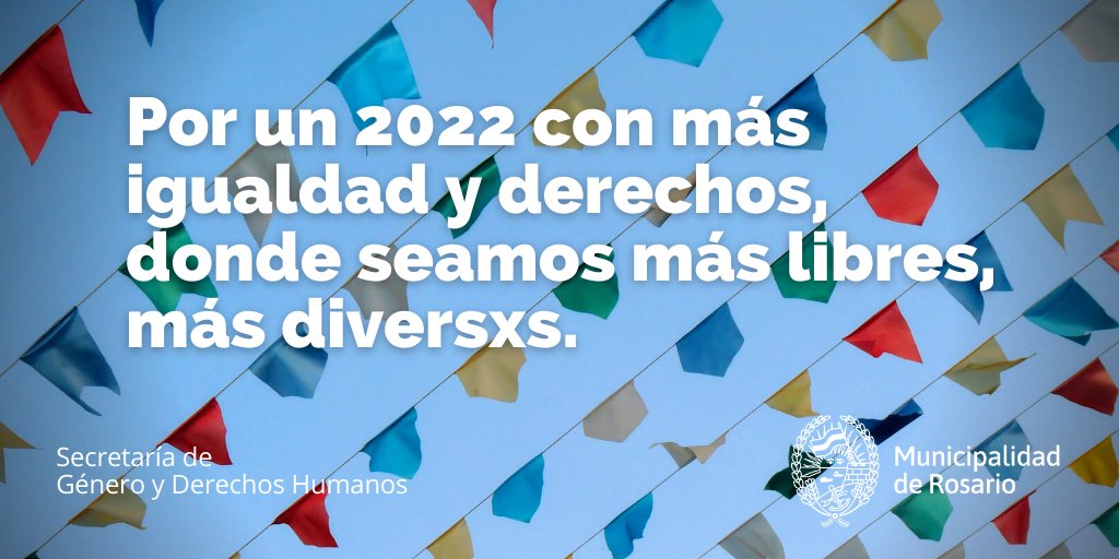 igualdadros's tweet photo. Por un 2022 con más igualdad y derechos, donde seamos más libres, más diversxs.
��💜🌈
#GeneroyDDHH #Rosario https://t.co/GkgyAUaz16