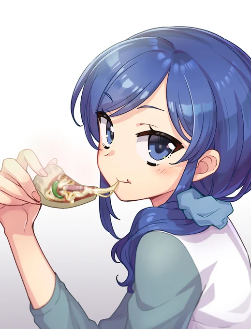 今日のあおいちゃん。セルフ飯テロ 