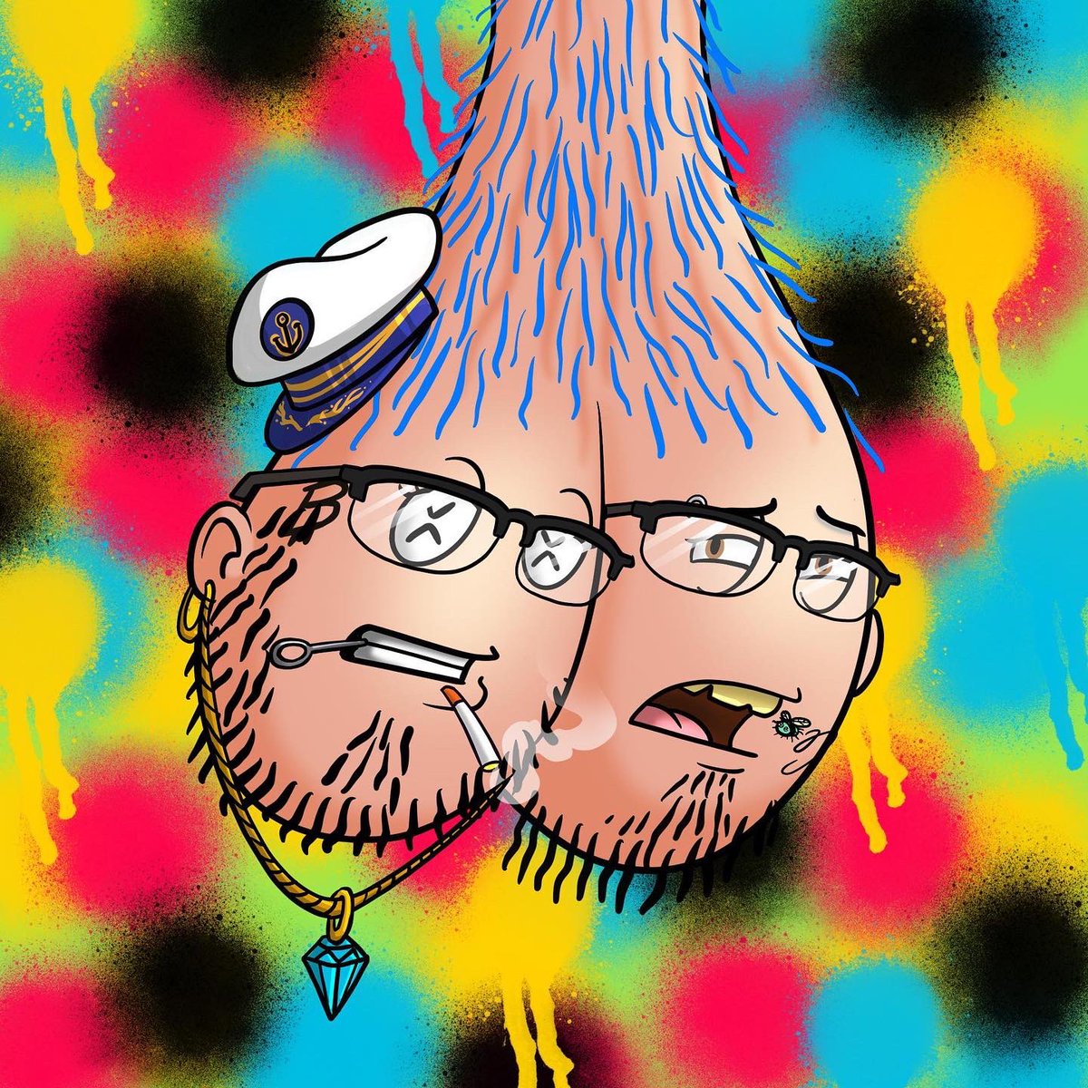 nastynutsnft's tweet photo. @ArchfiendNFT 🤮🥜🍄 https://t.co/qwMCUmAOXk