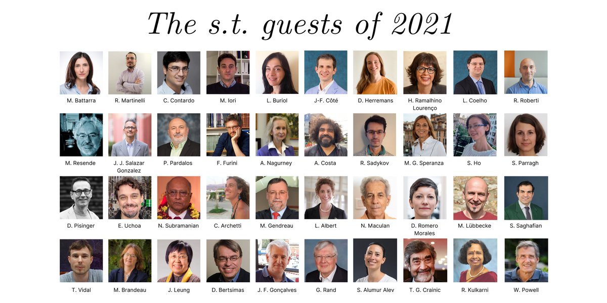 Ladies and gentlemen, here are the 40 amazing guests who have appeared on s.t. in 2021! #orms