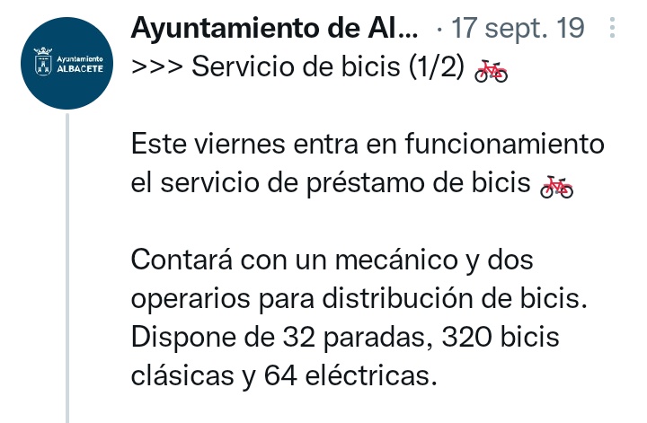 alsoBici's tweet photo. Ahora mismo tenemos en la calle 64 bicis (solo 5 eléctricas) disponibles.
(Jueves 30 dic 2021, 17:00PM)

#Albabici es un despojo de lo que prometía ser hace apenas 2 años. https://t.co/PHidmdVJFK